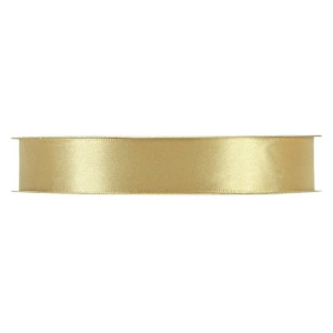 wstążka RASO 15mm*50m LIGHT GOLD