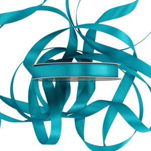 wstążka RASO 15mm*50m TURQUOISE