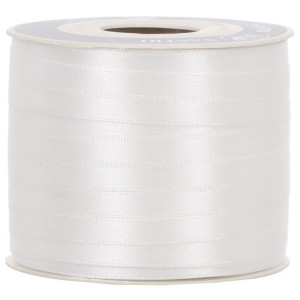 wstążka RASO 6mm*100m IVORY