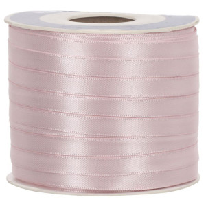 wstążka RASO 6mm*100m LIGHT PINK