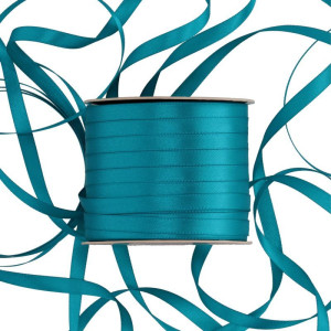 wstążka RASO 6mm*100m TURQUOISE