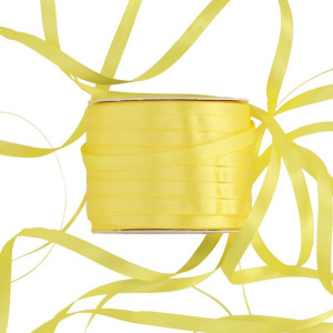 wstążka RASO 6mm*100m YELLOW