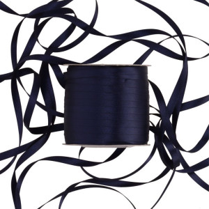 wstążka RASO 6mm*100m DARK BLUE