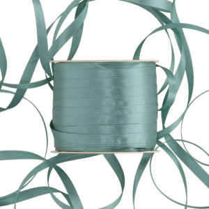 wstążka RASO 6mm*100m FROSTY GREEN