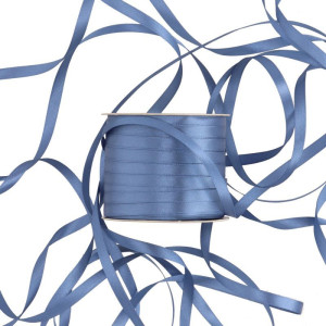 wstążka RASO 6mm*100m SMOKEY BLUE