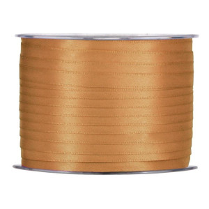 wstążka RASO 6mm*100m OCHRE