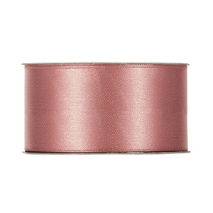 wstążka RASO 40mm*25m OLD PINK