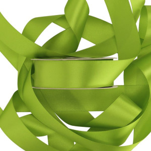 wstążka RASO 40mm*25m APPLE GREEN
