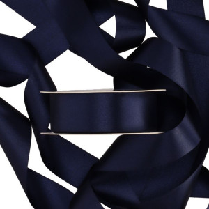wstążka RASO 40mm*25m DARK BLUE