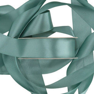 wstążka RASO 40mm*25m FROSTY GREEN