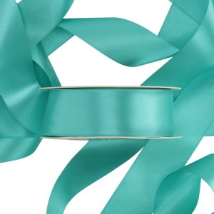 wstążka RASO 40mm*25m LIGHT TIFFANY