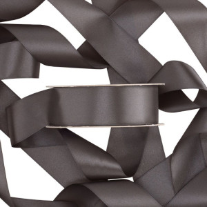 wstążka RASO 40mm*25m STEEL GREY