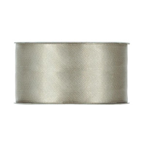 wstążka RASO 40mm*25m PEWTER LAKE