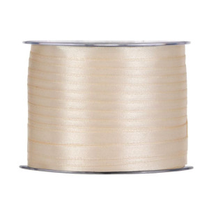 wstążka RASO 3mm*100m CREAM