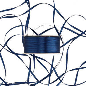 wstążka RASO 3mm*100m BLUE