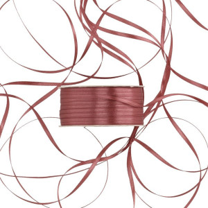 wstążka RASO 3mm*100m OLD PINK