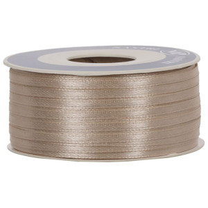 wstążka RASO 3mm*100m DOVE-GREY