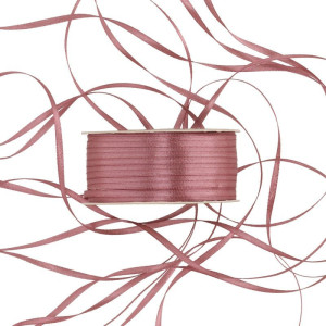 wstążka RASO 3mm*100m DARK PINK