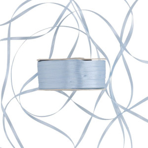 wstążka RASO 3mm*100m LIGHT BLUE