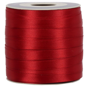wstążka RASO 10mm*100m TRUE RED