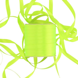 wstążka RASO 10mm*100m GREEN NEON