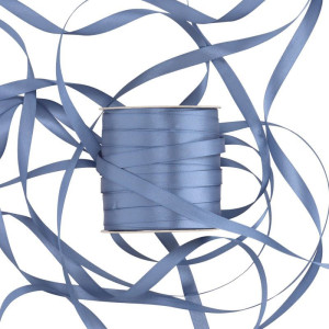 wstążka RASO 10mm*100m SMOKEY BLUE