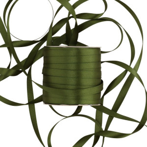 wstążka RASO 10mm*100m DARK OLIVE