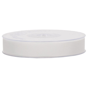 wstążka rypsowa GROS GRAIN 15mm*20m CREAM