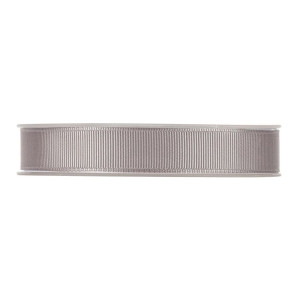wstążka rypsowa GROS GRAIN 15mm*20m GREY