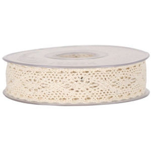 wstążka MERLETTO 25mm*8m NATURAL