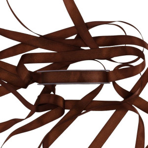 wstążka FREDERIK 15mm*25m DARK BROWN