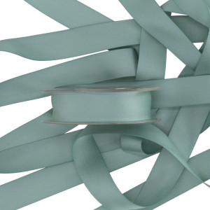 wstążka MATT DOUBLE SATIN 25mm*15m LIGHT TIFFANY