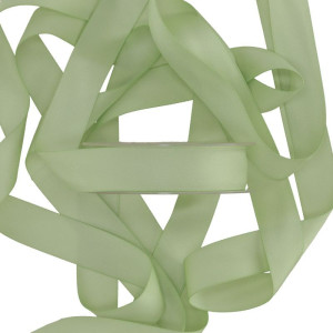 wstążka MATT DOUBLE SATIN 25mm*15m MINT