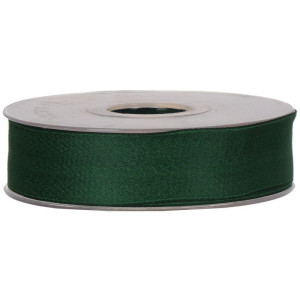 wstążka MATT DOUBLE SATIN 25mm*15m GREEN