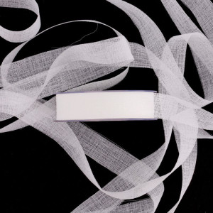 wstążka DELICATE 25mm*25m WHITE