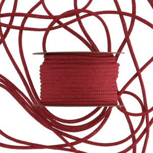 sznurek papierowy 4mm*25m RED