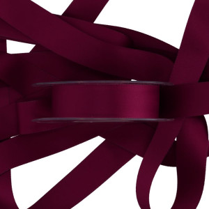 wstążka DAFNE 25mm*15m BORDEAUX