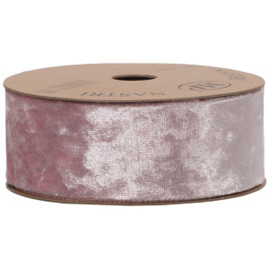 wstążka CHENILLE 40mm*10m PINK
