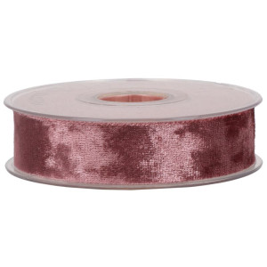 wstążka CHENILLE 25mm*10m OLD PINK