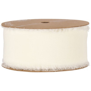 szyfon szarpany 50mm*10m CREAM