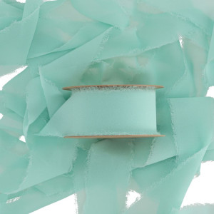 szyfon szarpany 50mm*10m LIGHT TIFFANY