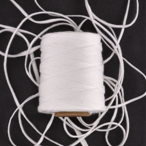 500g sznurek filcowy 10mm*150m WHITE