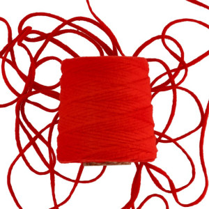 500g sznurek filcowy 10mm*150m RED