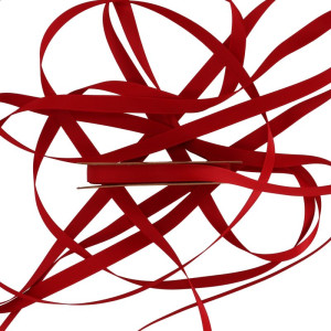 wstążka RECYCLED PET RIBBON 10mm*20m RED