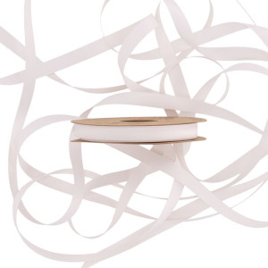 wstążka RECYCLED PET RIBBON 10mm*20m IVORY