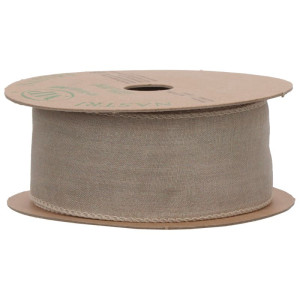 wstążka RAMIE 40mm*10m DOVE-GREY
