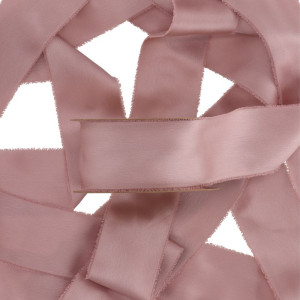 wstążka gładka AMELIE 50mm*10m OLD PINK