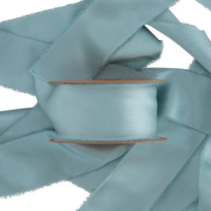 wstążka gładka AMELIE 50mm*10m PETROLEUM BLUE