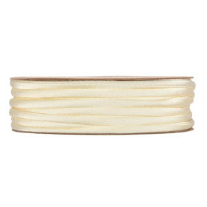sznurek satynowy 8mm*15m CREAM