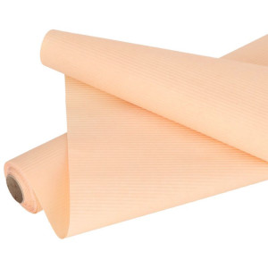 papier karbowany 50cm*10m łososiowy